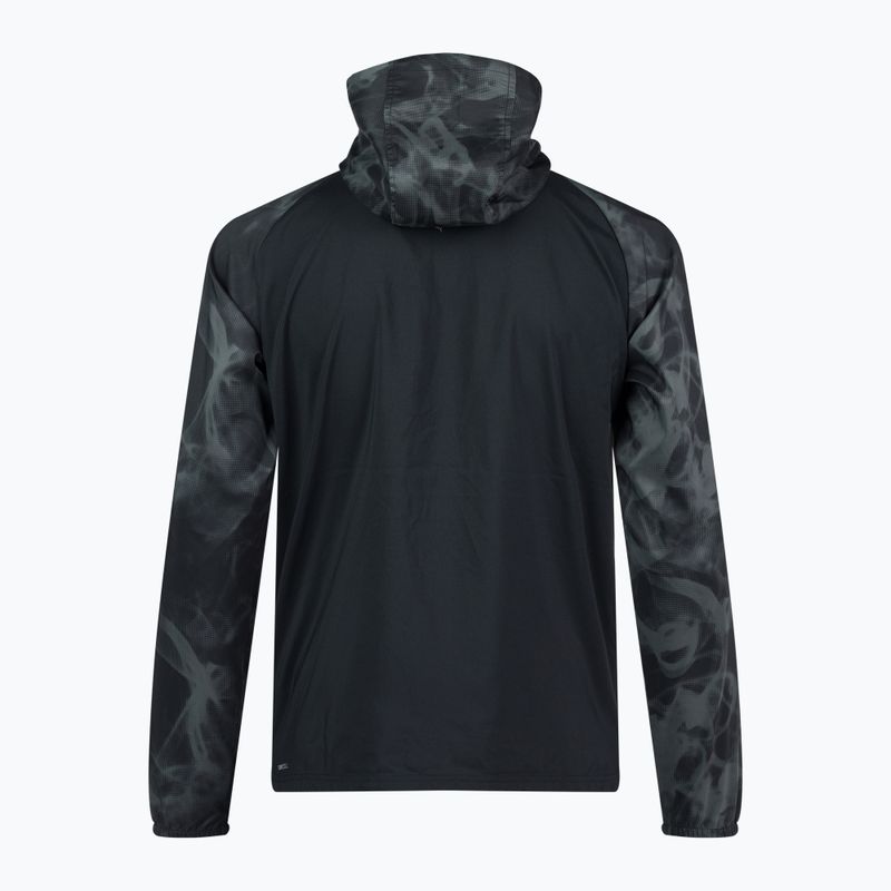 Pánska bežecká bunda PUMA Run Favorite Aop Woven black 523389 01 2