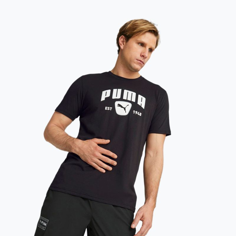 Pánske tričko PUMA Performance Training Graphic black 523236 01 3