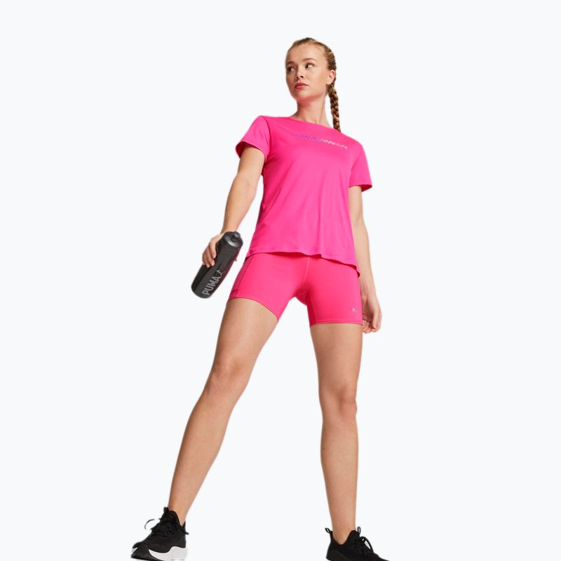 Dámske bežecké legíny PUMA Run Favorite Short pink 523177 24 3