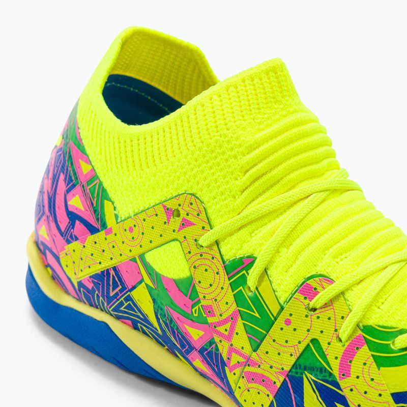 Detské kopačky PUMA Future Match Energy IT + Mid Jr ultra blue/yellow alert/luminous pink 8