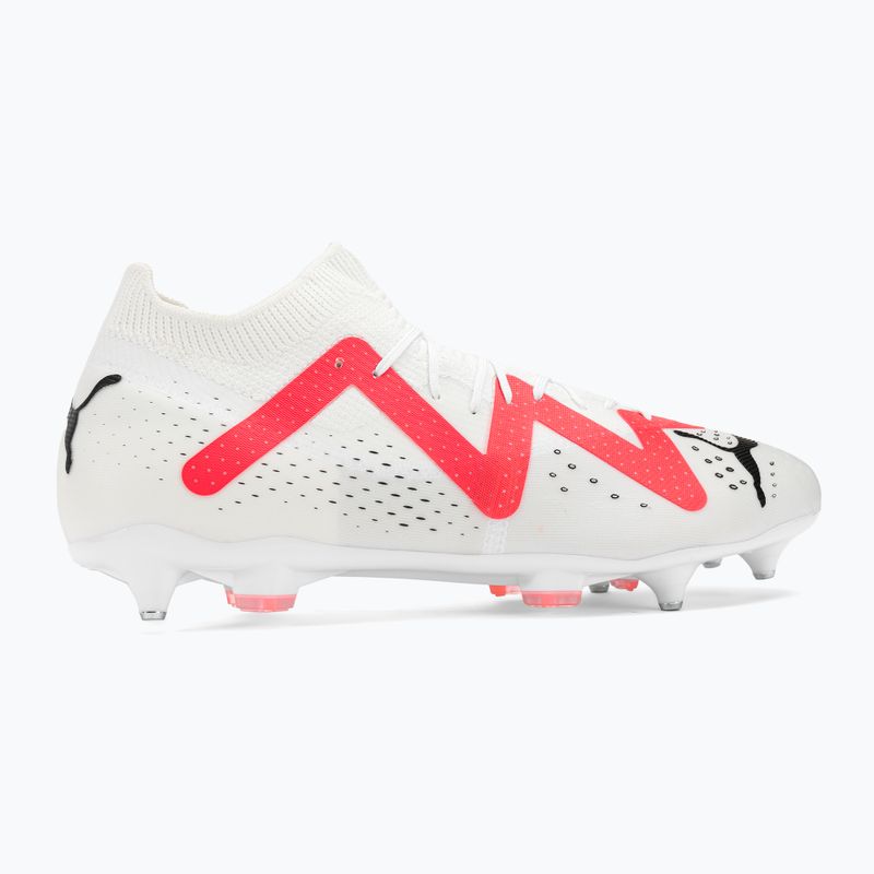 PUMA Future Match MXSG pánske kopačky puma white/puma black/fire orchid 2