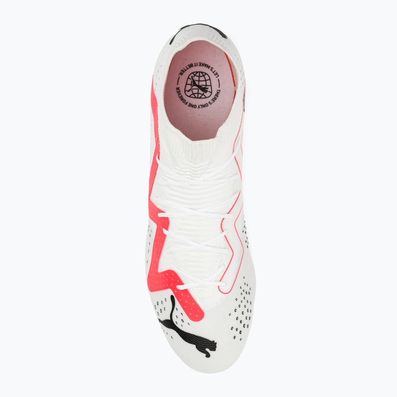 PUMA Future Match MXSG pánske kopačky puma white/puma black/fire orchid 6