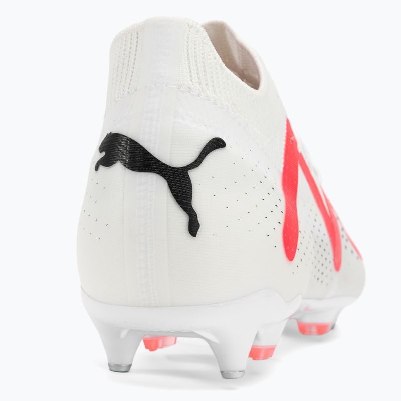 PUMA Future Match MXSG pánske kopačky puma white/puma black/fire orchid 9