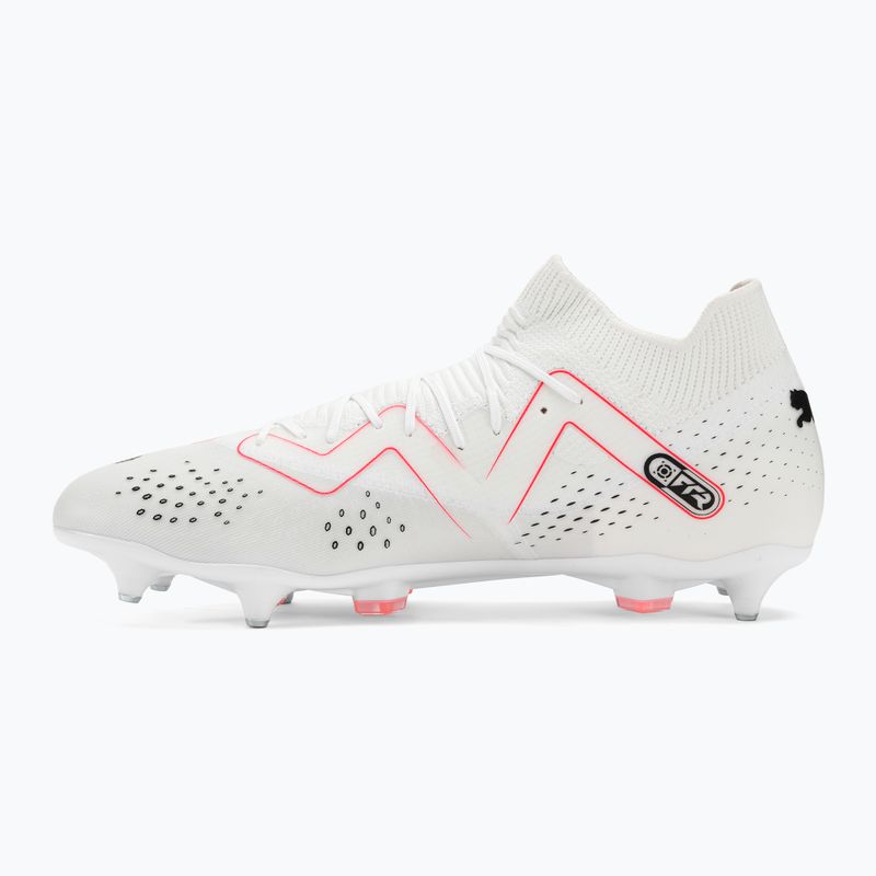 PUMA Future Match MXSG pánske kopačky puma white/puma black/fire orchid 10