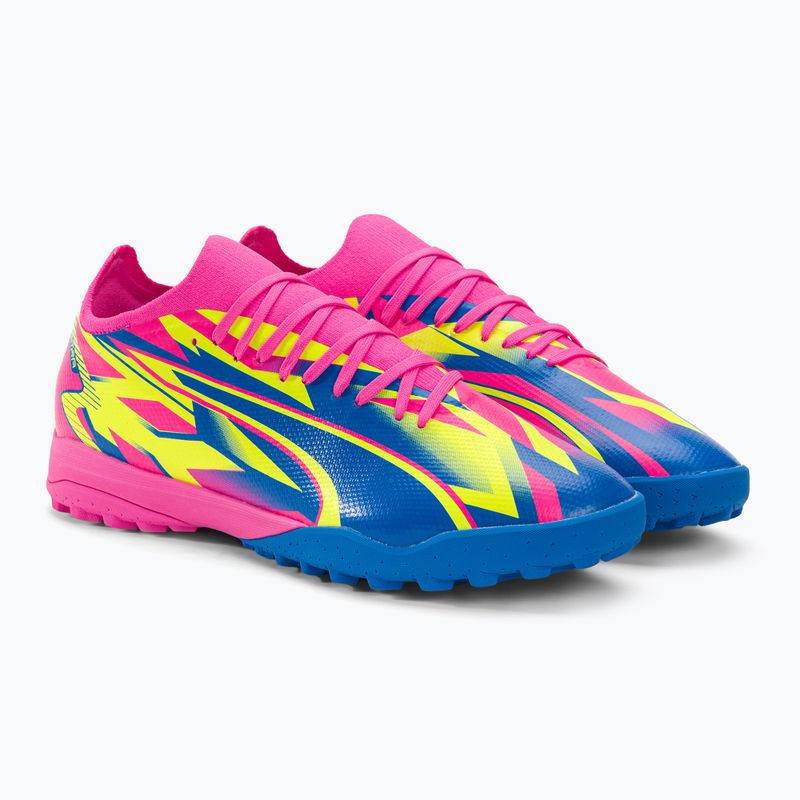 PUMA Ultra Match Energy TT pánske kopačky luminous pink/yellow alert/ultra blue 6