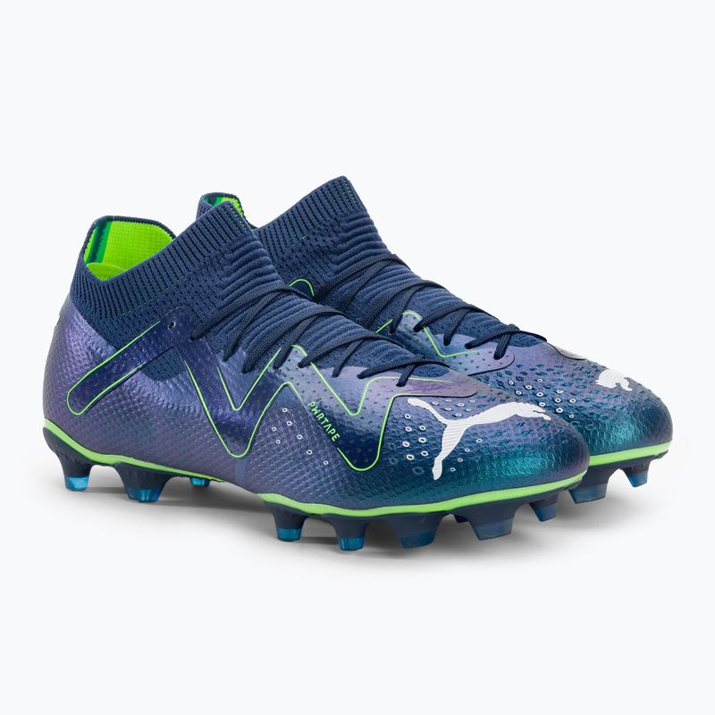 PUMA Future Pro FG/AG pánske kopačky persian blue/puma white/pro green 4