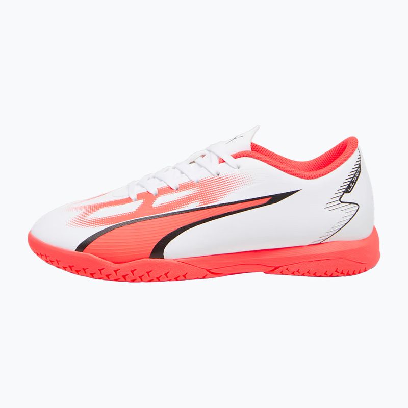 Detské kopačky PUMA Ultra Play IT Jr puma white/puma black/fire orchid 11