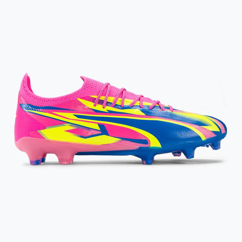 Pánske kopačky PUMA Ultra Ultimate Energy FG/AG luminous pink/ultra blue/yellow alert 2