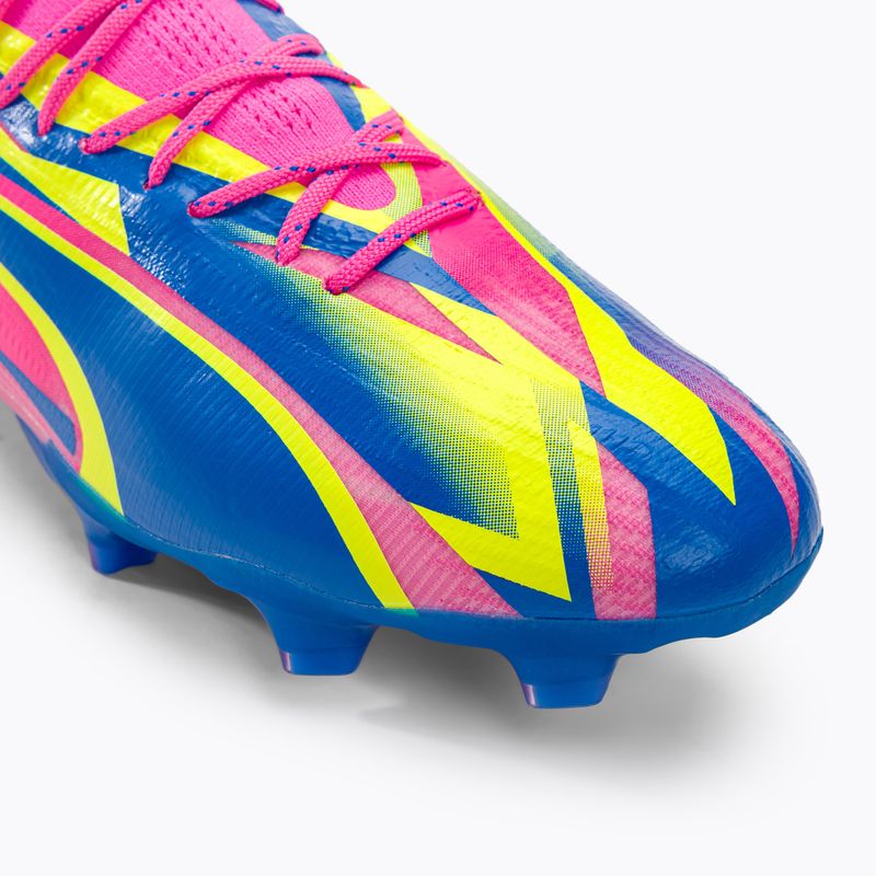 Pánske kopačky PUMA Ultra Ultimate Energy FG/AG luminous pink/ultra blue/yellow alert 7