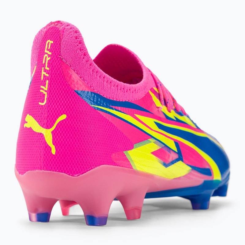 Pánske kopačky PUMA Ultra Ultimate Energy FG/AG luminous pink/ultra blue/yellow alert 9