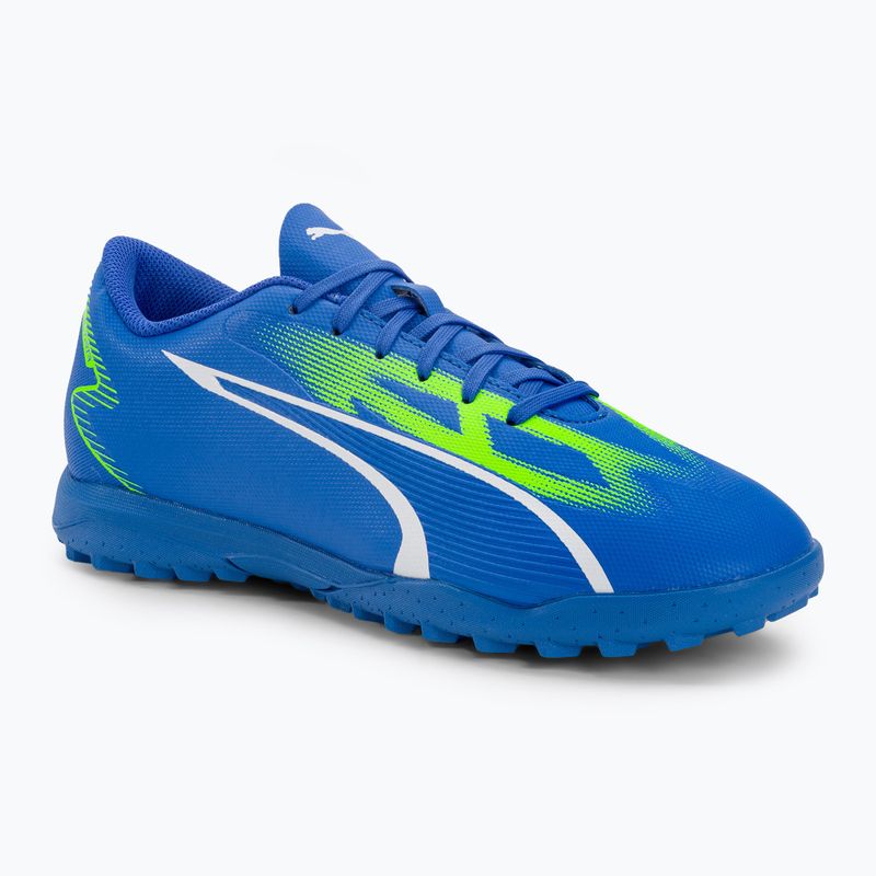 PUMA Ultra Play TT Jr detské kopačky ultra blue/puma white/pro green