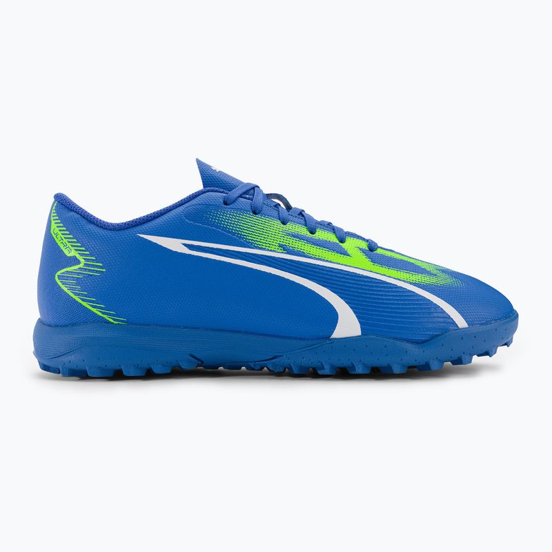 PUMA Ultra Play TT Jr detské kopačky ultra blue/puma white/pro green 2