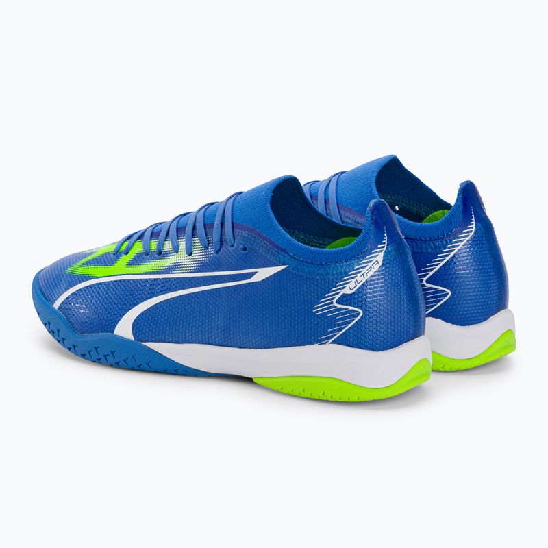 Pánske kopačky PUMA Ultra Match IT ultra blue/puma white/pro green 3