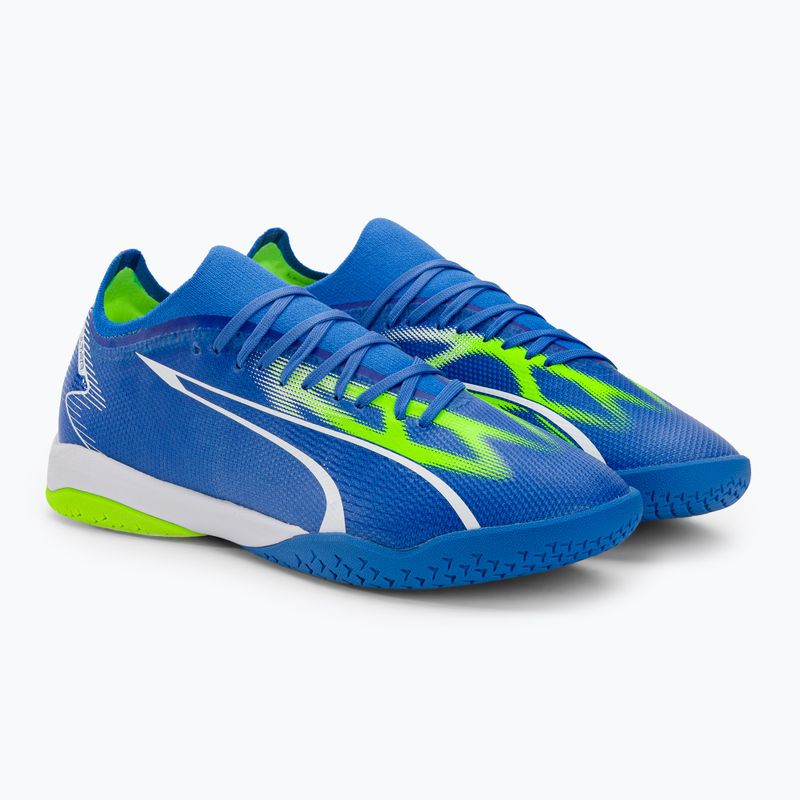 Pánske kopačky PUMA Ultra Match IT ultra blue/puma white/pro green 4