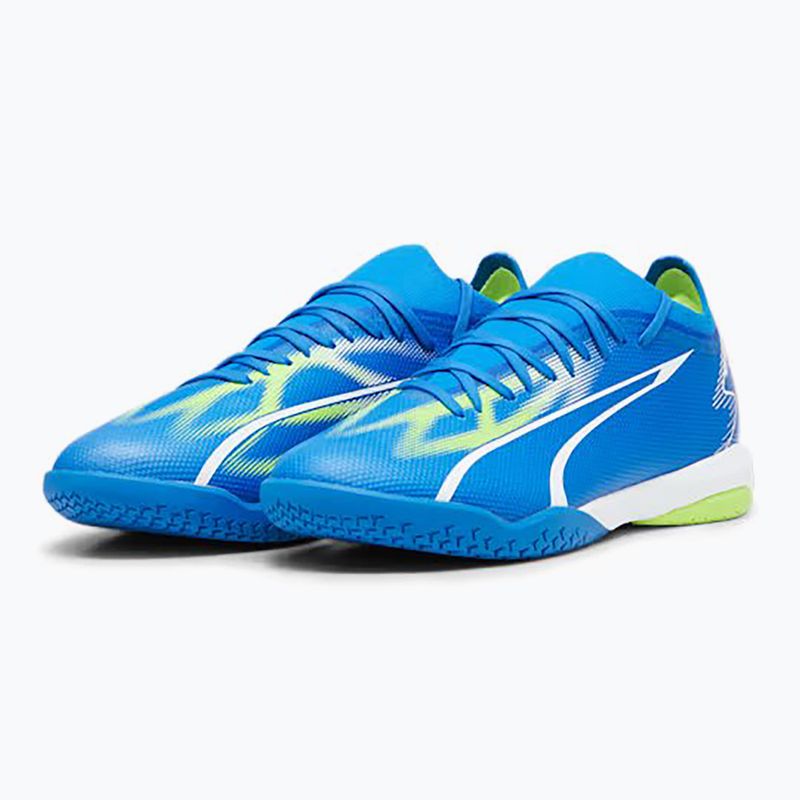 Pánske kopačky PUMA Ultra Match IT ultra blue/puma white/pro green 8