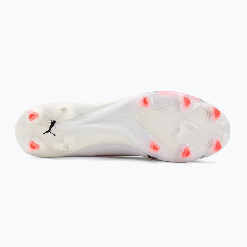 PUMA Ultra Ultimate FG/AG pánske kopačky puma white/pum black/fire orchid 5