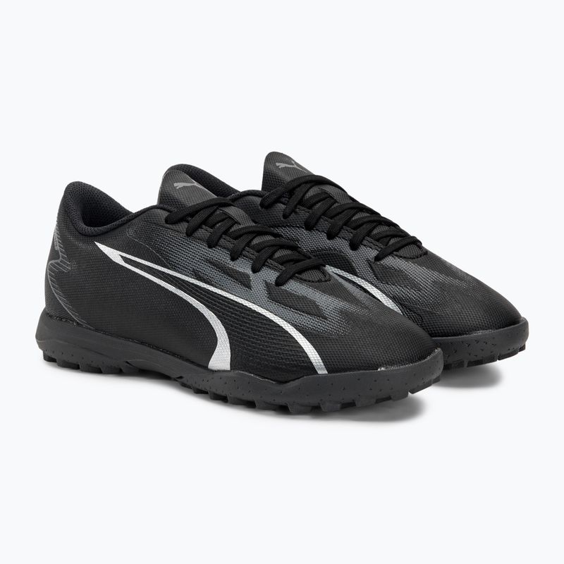 PUMA Ultra Play TT Jr detské kopačky puma black/asphalt 4