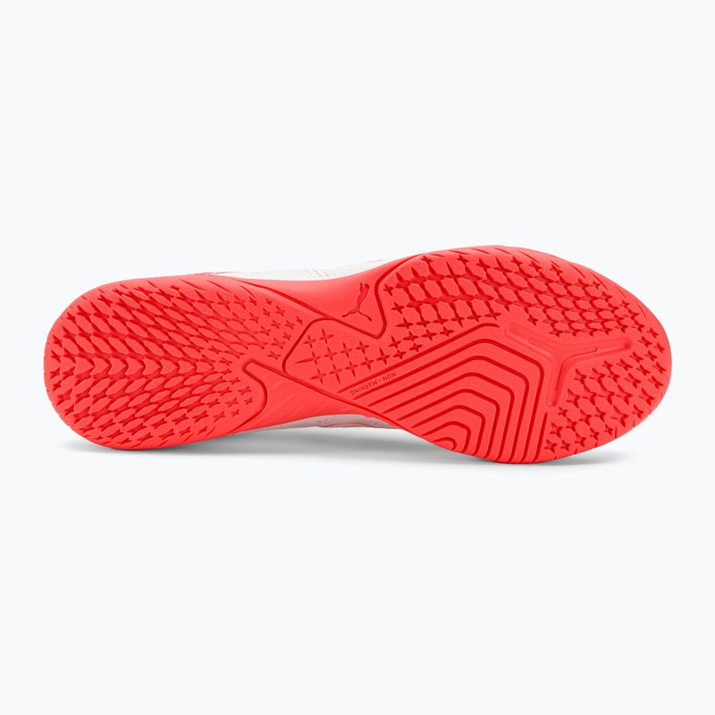 PUMA Future Play IT pánske kopačky puma white/fire orchid 7