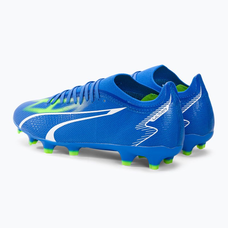 PUMA Ultra Match FG/AG pánske kopačky ultra blue/puma white/pro green 3