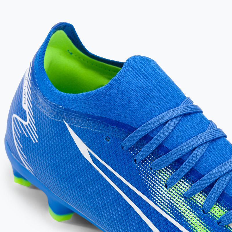 PUMA Ultra Match FG/AG pánske kopačky ultra blue/puma white/pro green 8