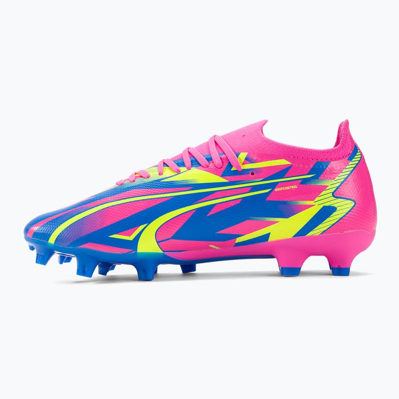 PUMA Ultra Match Energy FG/AG pánske kopačky luminous pink/yellow alert/ultra blue 10