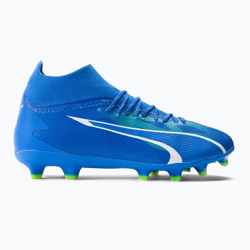 Detské kopačky PUMA Ultra Pro FG/AG Jr ultra blue/puma white/pro green 2