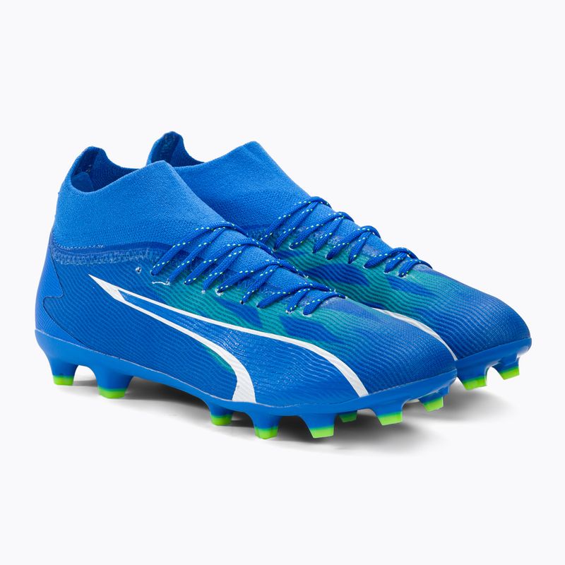 Detské kopačky PUMA Ultra Pro FG/AG Jr ultra blue/puma white/pro green 4