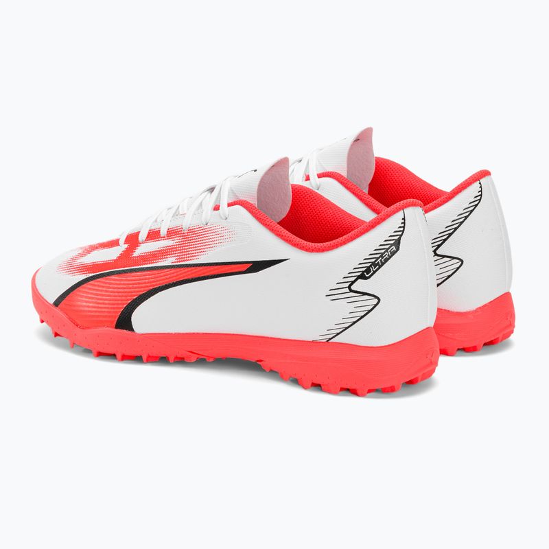Pánske kopačky PUMA Ultra Play FG/AG puma white/puma black/fire orchid 5