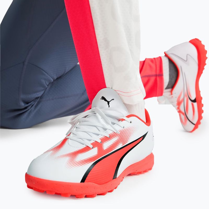 Pánske kopačky PUMA Ultra Play FG/AG puma white/puma black/fire orchid 2