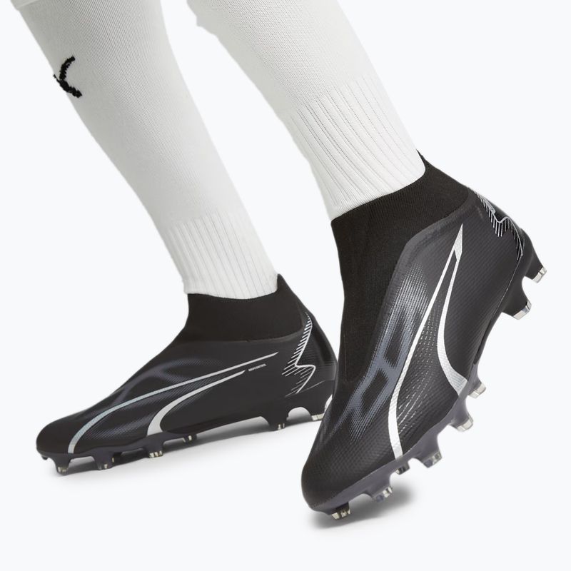 Pánske kopačky PUMA Ultra Match+ Ll FG/AG puma black/asphalt 2