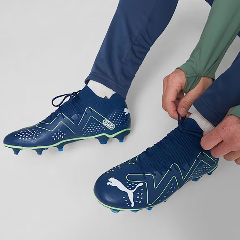 PUMA Future Match FG/AG pánske kopačky persian blue/puma white/pro green 2