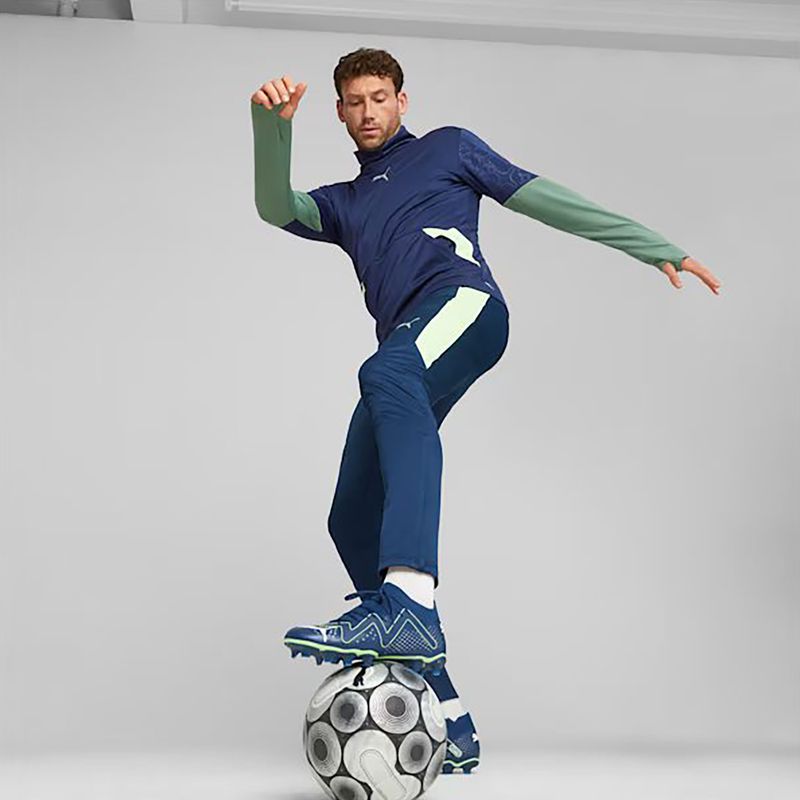 PUMA Future Match FG/AG pánske kopačky persian blue/puma white/pro green 3