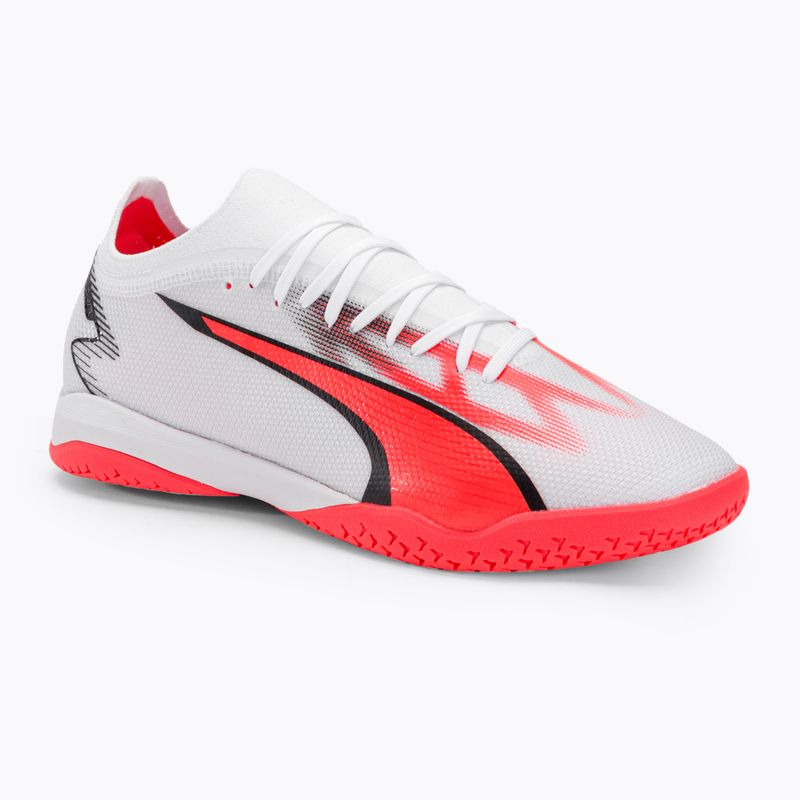 Pánske kopačky PUMA Ultra Match IT puma white/puma black/fire orchid