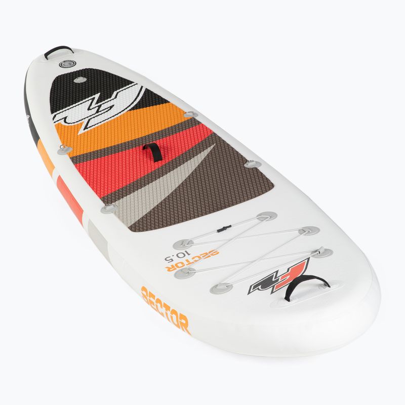 Súprava nafukovacej dosky SUP F2 Sector Combo 10'5'' červená 5