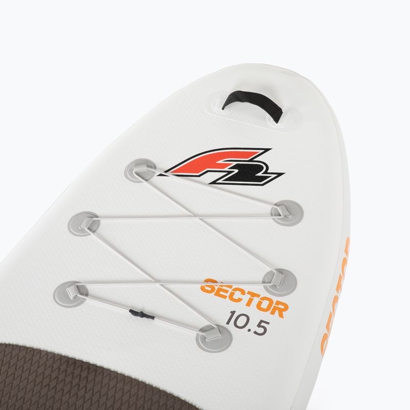 Súprava nafukovacej dosky SUP F2 Sector Combo 10'5'' červená 6