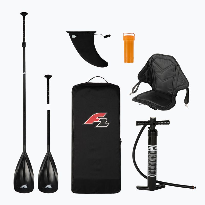 SUP F2 Sector Combo 10'5'' červená/oranžová doska 14