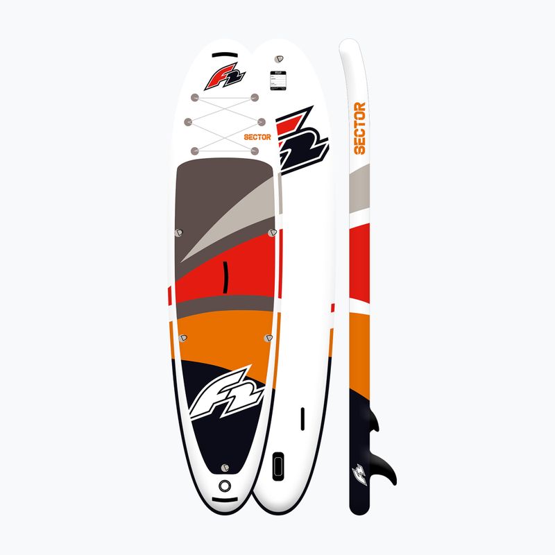 SUP doska F2 Sector Combo 12'2'' červená 15