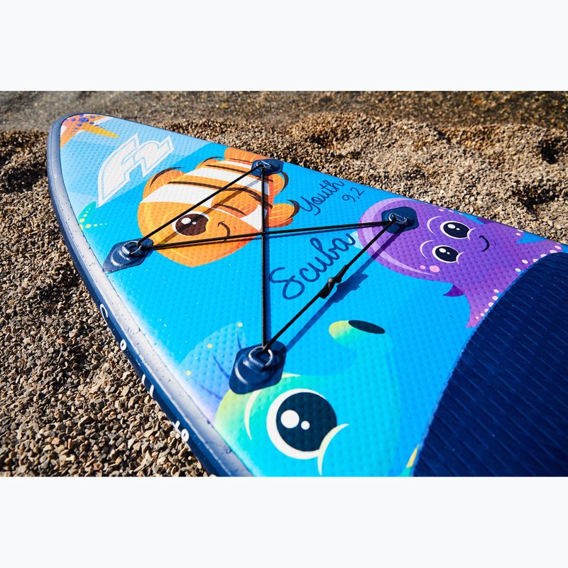 Detský paddleboard F2 Scuba Youth 9'2" blue 4