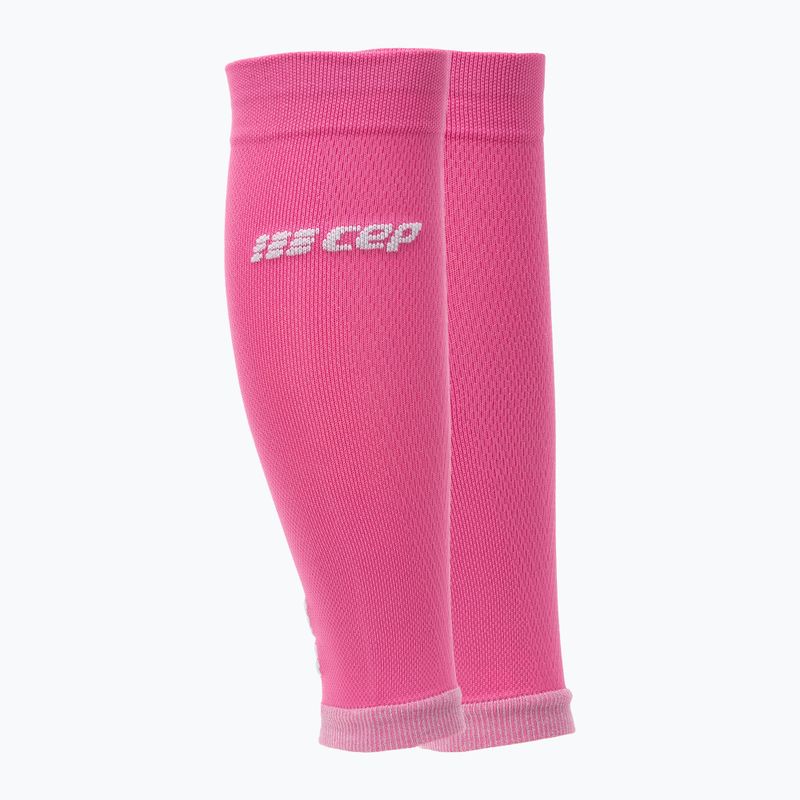 CEP Dámske kompresné bandáže na lýtka Ultralight pink/light grey