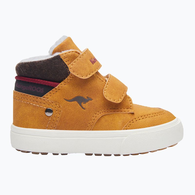 Detská obuv KangaROOS KaVu Primo V tan yellow / rouge 8