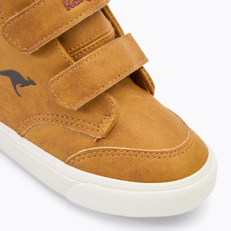 Detská obuv KangaROOS KaVu Primo V tan yellow / rouge 7