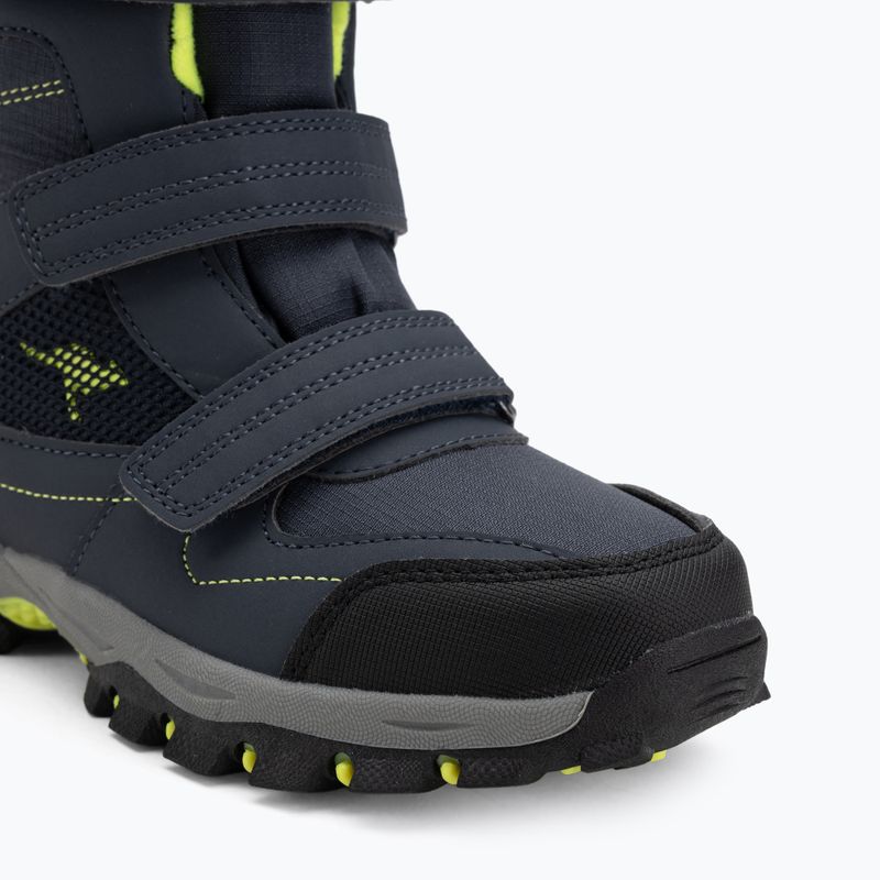 Detské snehové topánky KangaROOS K-Robi KTX dark navy/lime 7