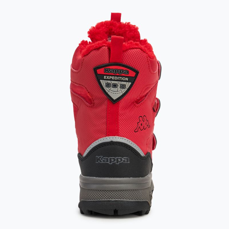 Detské snehule Kappa Vipos Tex red/black 6