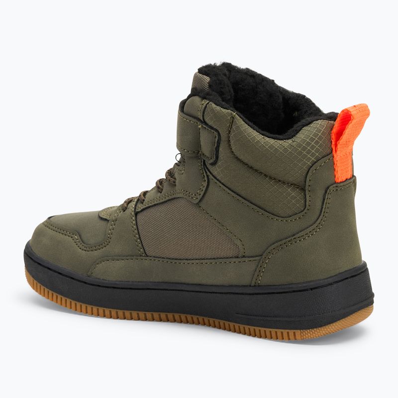 Detské topánky Kappa Shab Fur army/black 3