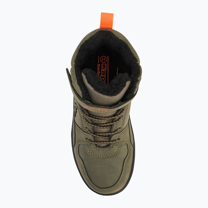 Detské topánky Kappa Shab Fur army/black 5