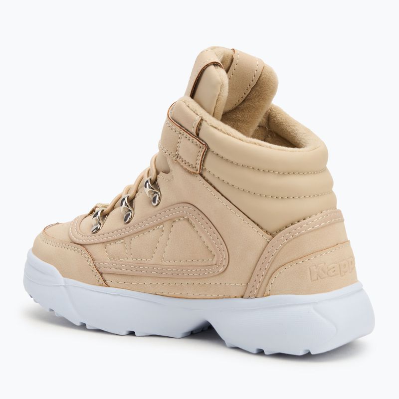 Kappa Shivoo Ice Hi sand/white detská obuv 3
