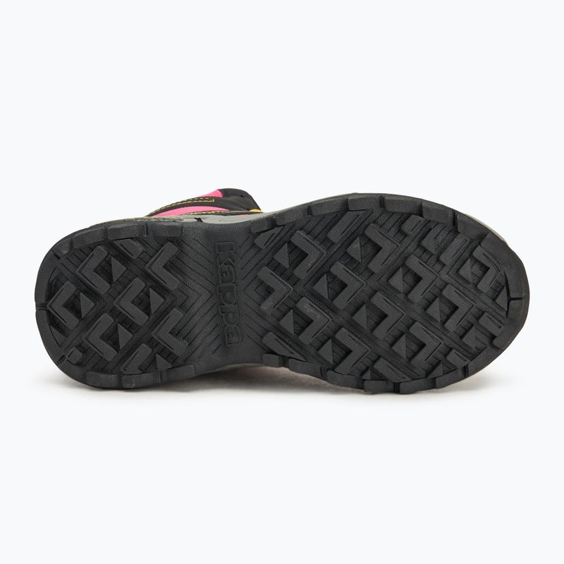 Detské topánky Kappa Boxford Mid Tex pink/yellow 4