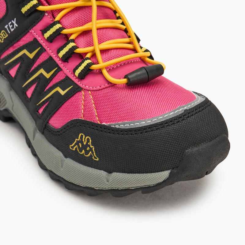 Detské topánky Kappa Boxford Mid Tex pink/yellow 7