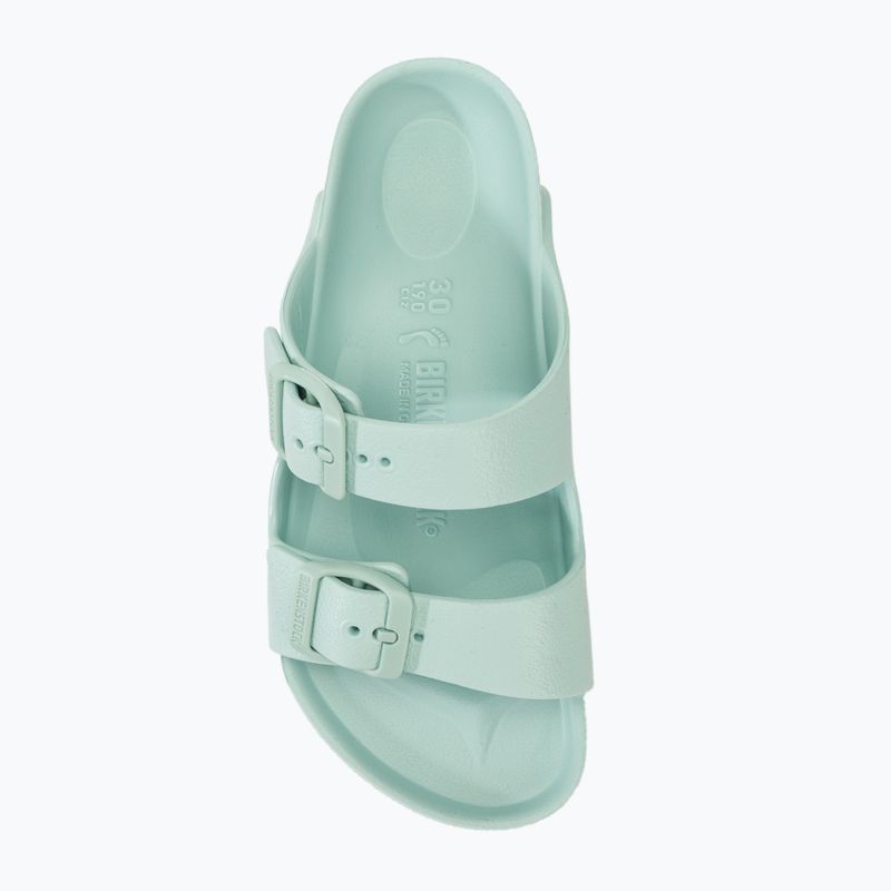 Detské šľapky BIRKENSTOCK Arizona EVA Narrow surf green 5