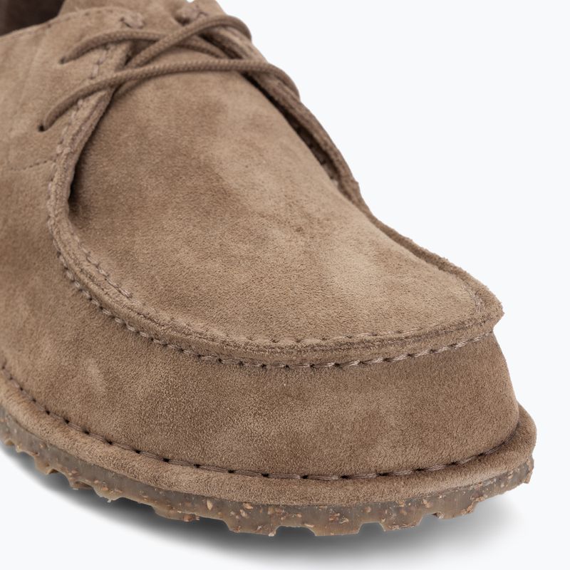 Topánky BIRKENSTOCK Utti Lace Suede Leather Regular sivá taupe 7